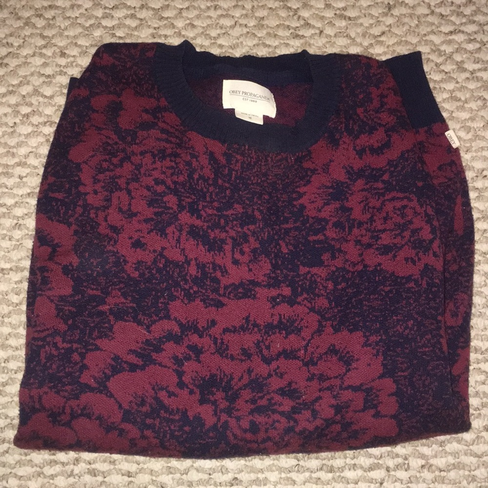 RARE obey sweater